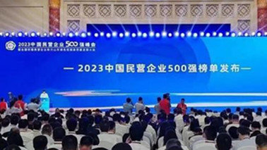 公海赌赌船官网jc710集团位列2023中国民营企业500强第203位、2023中国制造业民营企业500强第139位